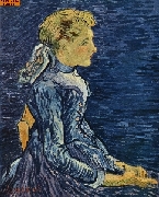 Mademoiselle Ravoux nach van Gogh